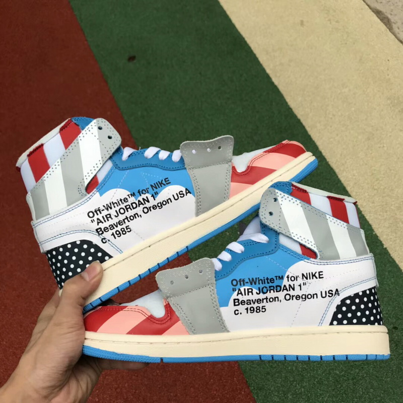 Super max Parra x Nike  Air Jordan 1 x OFF-WHITE(98% Authentic quality)